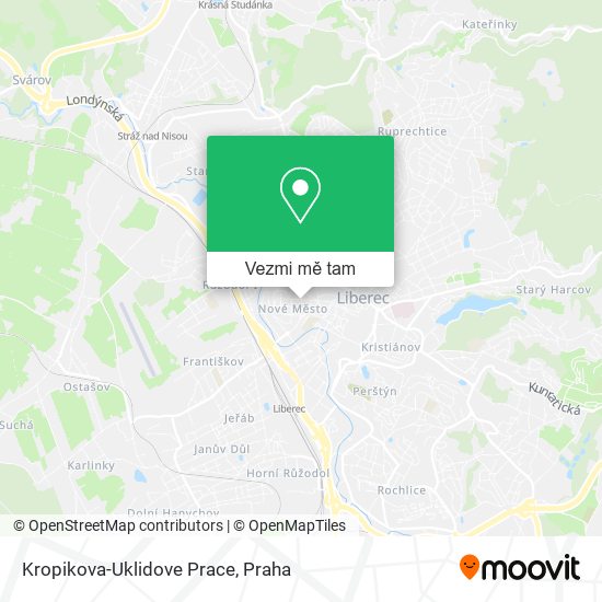 Kropikova-Uklidove Prace mapa