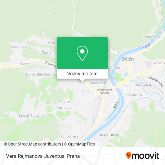 Vera Rejmanova-Juventus mapa