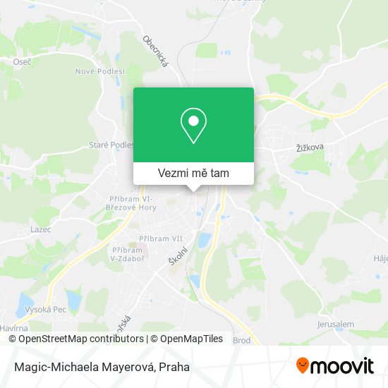 Magic-Michaela Mayerová mapa