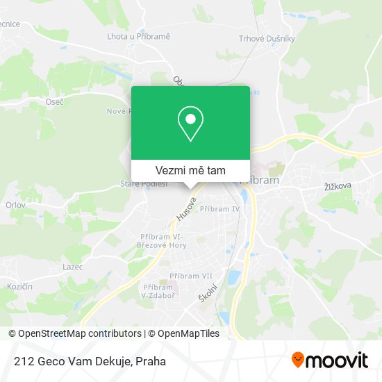 212 Geco Vam Dekuje mapa
