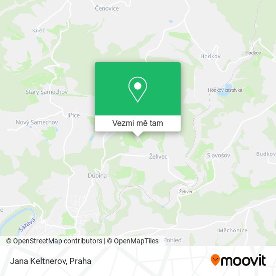 Jana Keltnerov mapa