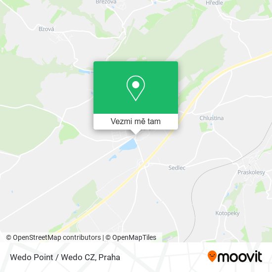 Wedo Point / Wedo CZ mapa