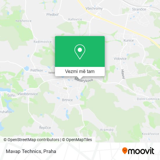 Mavap Technics mapa