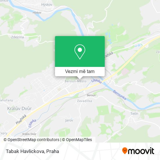 Tabak Havlickova mapa