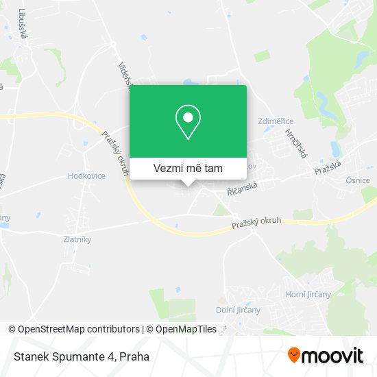 Stanek Spumante 4 mapa