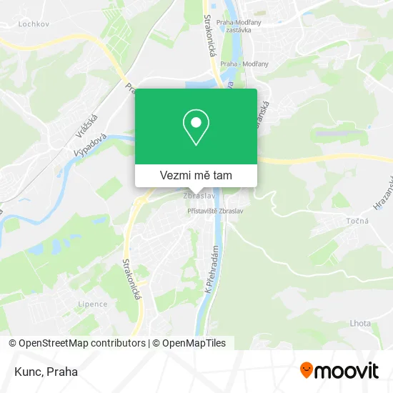 Kunc mapa