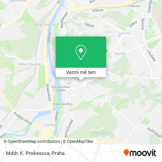 Mddr. K. Prokesova mapa