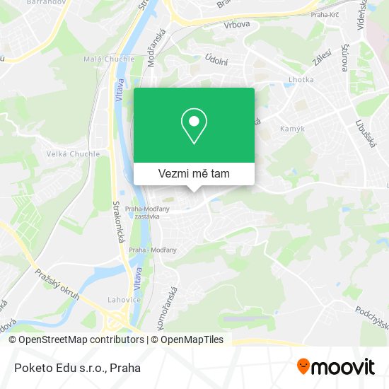Poketo Edu s.r.o. mapa