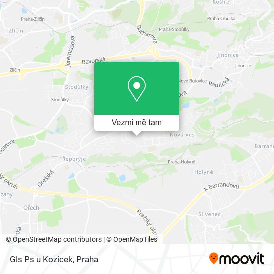 Gls Ps u Kozicek mapa