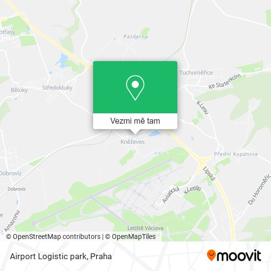 Airport Logistic park mapa