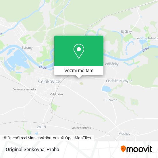 Originál Šenkovna mapa