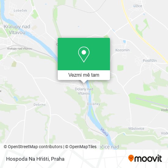 Hospoda Na Hřišti mapa
