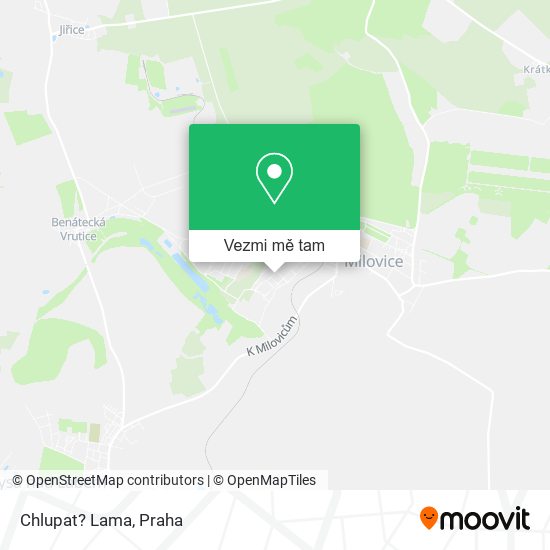 Chlupat? Lama mapa