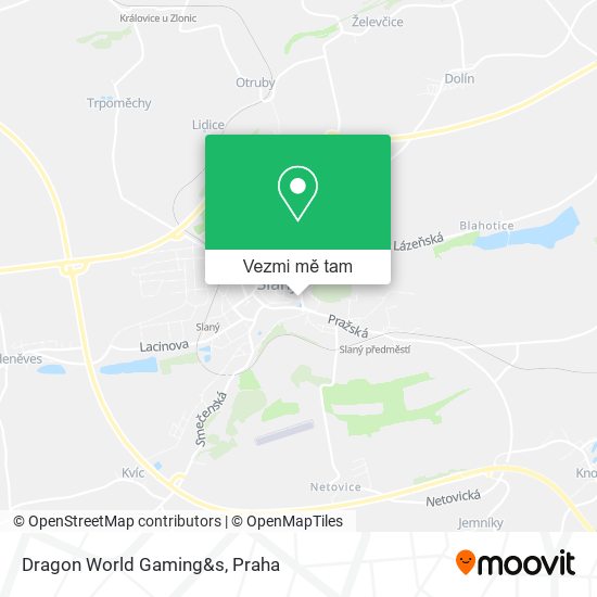 Dragon World Gaming&s mapa