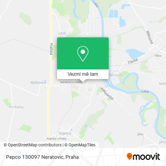 Pepco 130097 Neratovic mapa