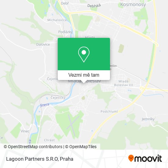 Lagoon Partners S.R.O mapa