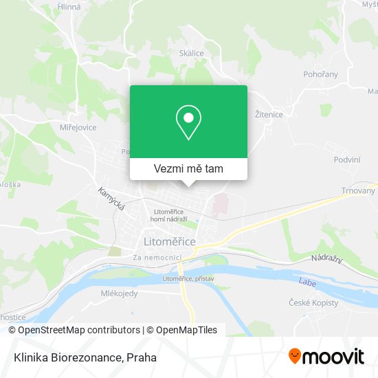 Klinika Biorezonance mapa