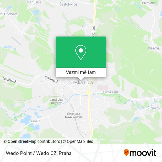 Wedo Point / Wedo CZ mapa