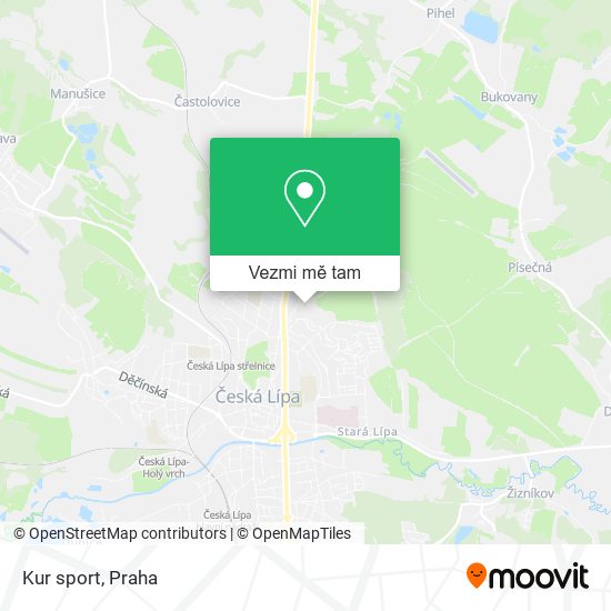 Kur sport mapa