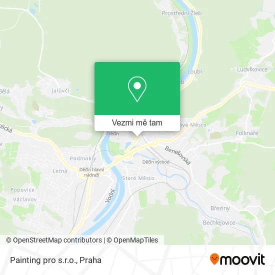 Painting pro s.r.o. mapa