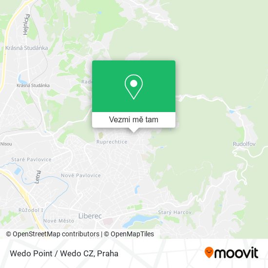 Wedo Point / Wedo CZ mapa