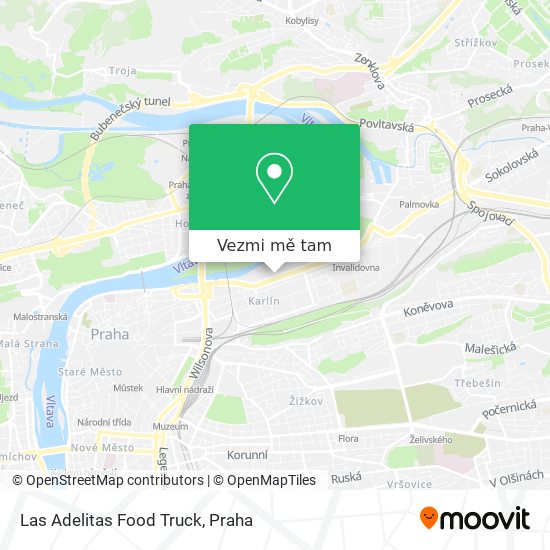 Las Adelitas Food Truck mapa