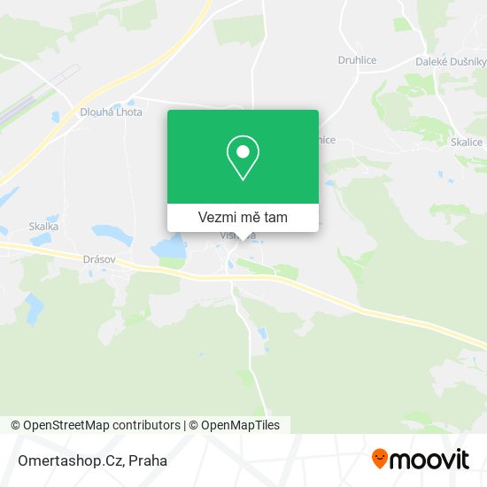 Omertashop.Cz mapa
