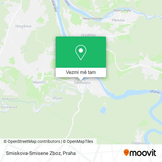 Smiskova-Smisene Zboz mapa