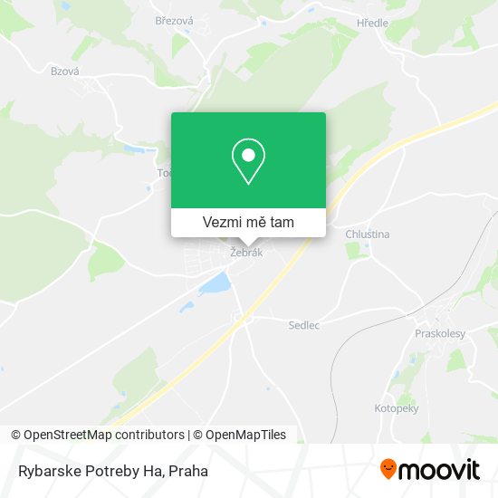 Rybarske Potreby Ha mapa
