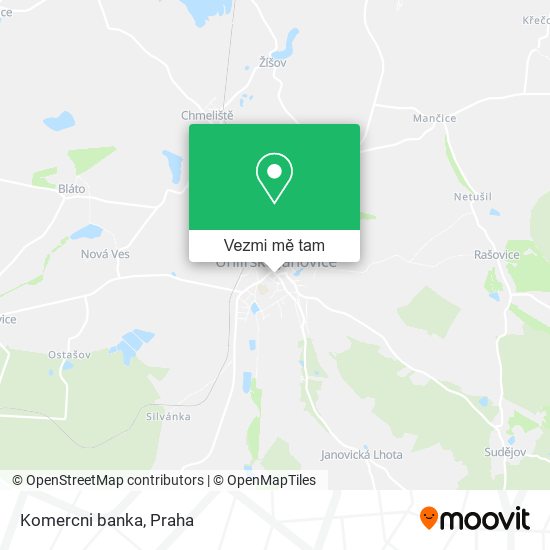 Komercni banka mapa