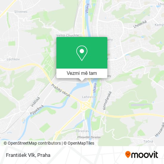 František Vlk mapa