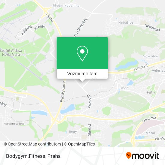 Bodygym.Fitness mapa