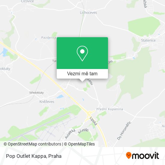 Pop Outlet Kappa mapa