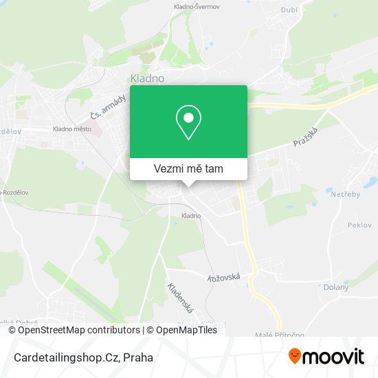 Cardetailingshop.Cz mapa