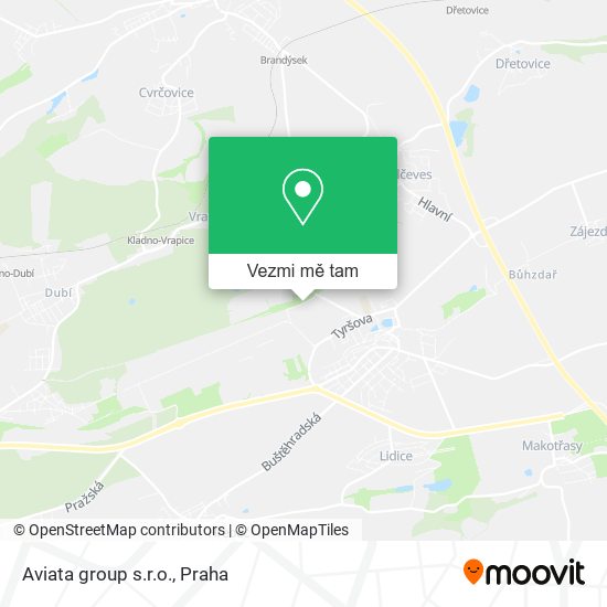 Aviata group s.r.o. mapa