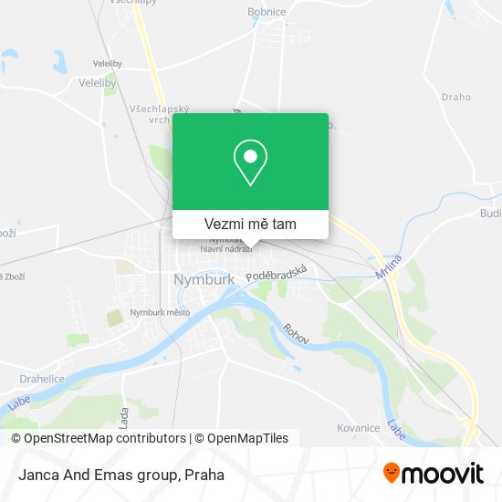 Janca And Emas group mapa