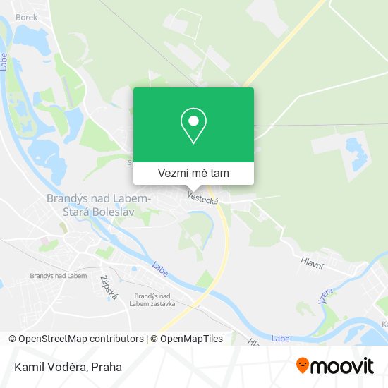 Kamil Voděra mapa