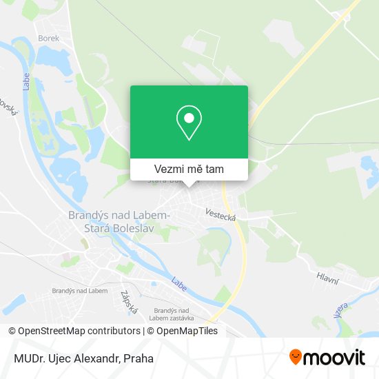 MUDr. Ujec Alexandr mapa