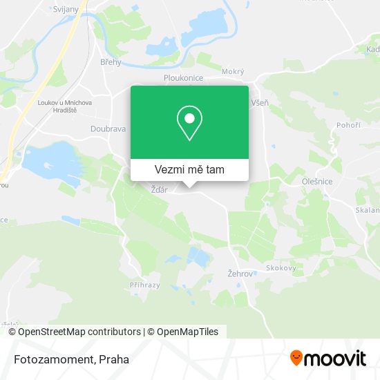 Fotozamoment mapa