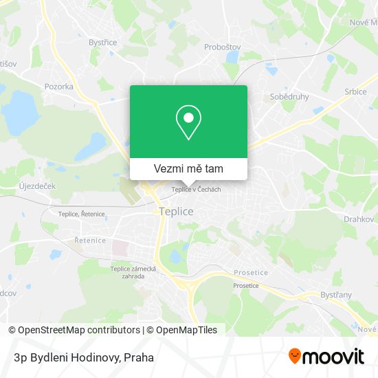 3p Bydleni Hodinovy mapa