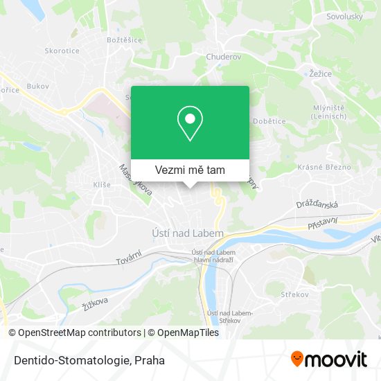 Dentido-Stomatologie mapa