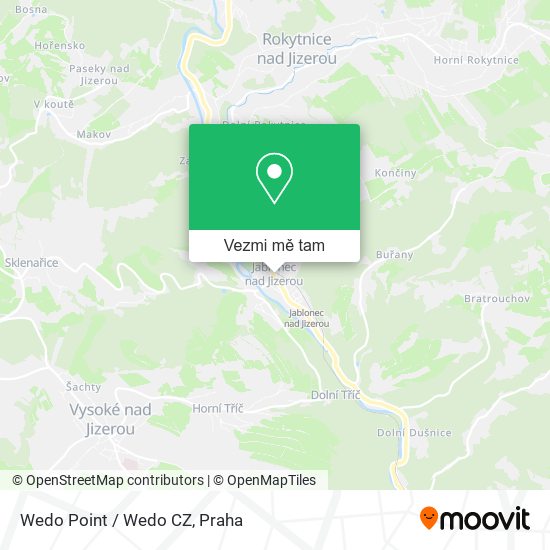 Wedo Point / Wedo CZ mapa