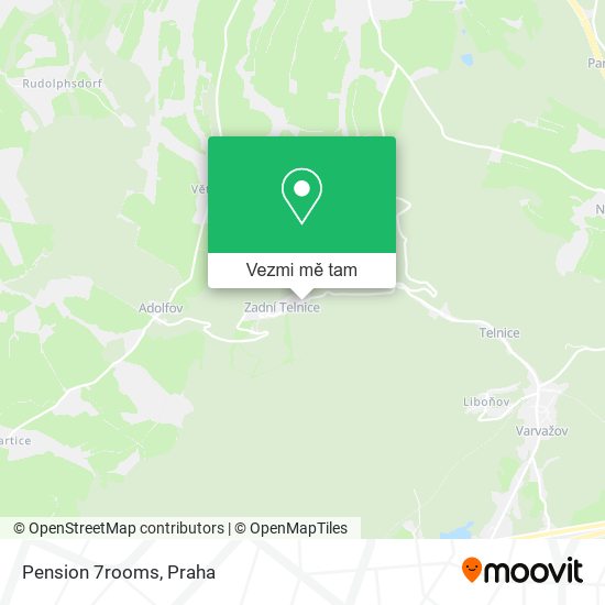 Pension 7rooms mapa