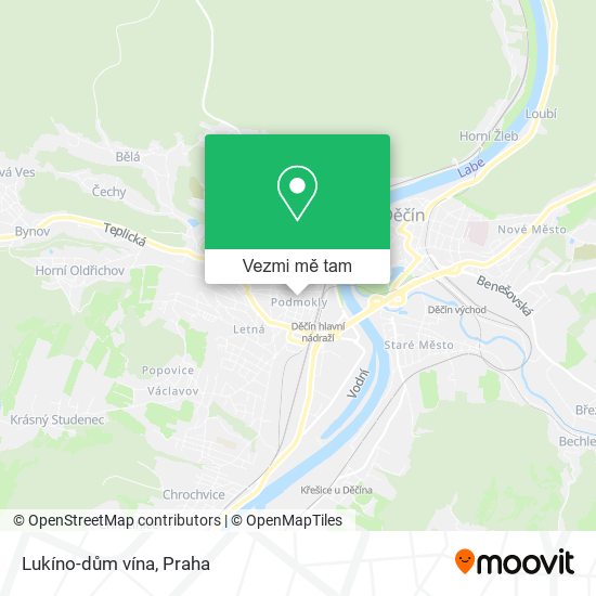 Lukíno-dům vína mapa