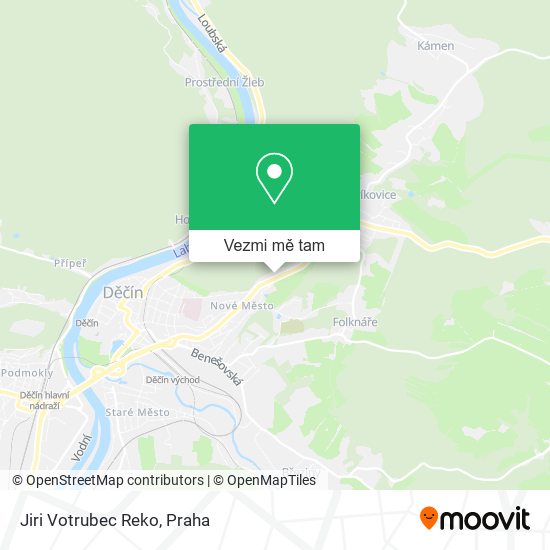 Jiri Votrubec Reko mapa