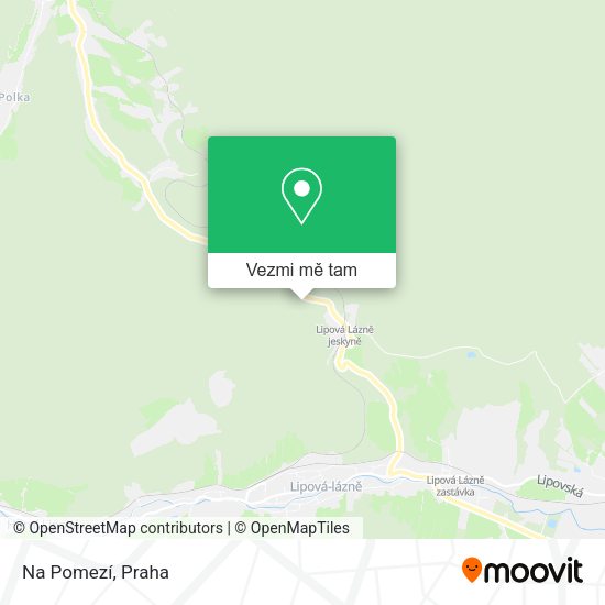 Na Pomezí mapa