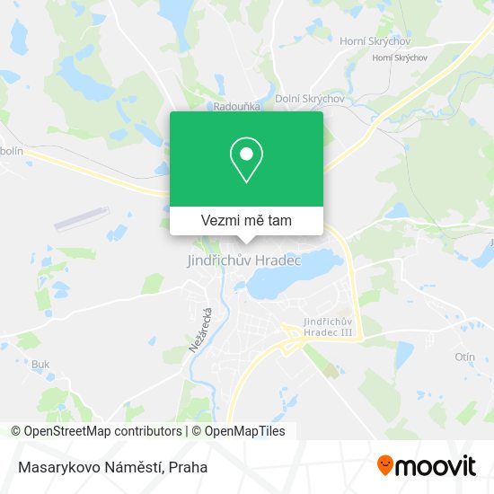 Masarykovo Náměstí mapa