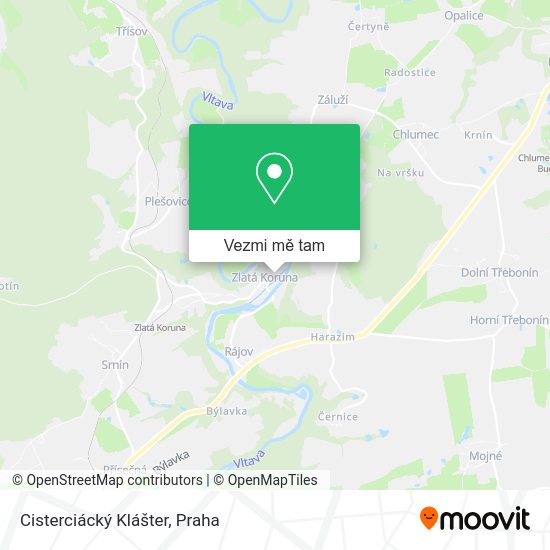 Cisterciácký Klášter mapa