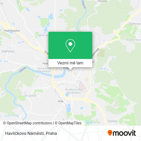 Havlíčkovo Náměstí mapa