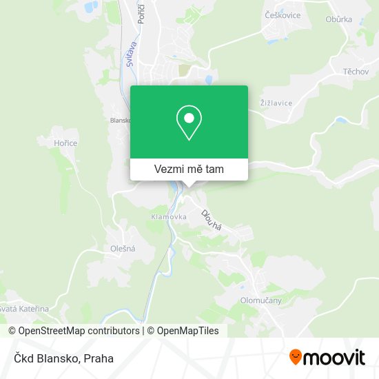 Čkd Blansko mapa